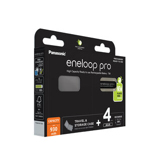 OTB Panasonic eneloop pro 4x AAA 930mAh - 4er Blister + Box (BK-4HCDEC4BE)