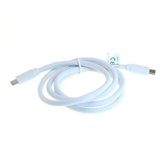 OTB OTB Datenkabel - USB-C 3.0 Stecker auf USB-C 3.0 Stecker - USB-PD 60W - 1,0m - weiß