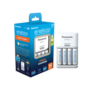OTB Panasonic eneloop Ladegerät BQ-CC17 inkl. 4x AA 2000mAh (K-KJ17MCD40E)