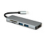 ROLINE Dockingstation USB Type C, 4K HDMI, USB 3.2 Gen 1, SD/MicroSD
