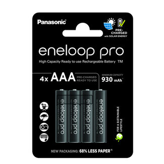 OTB Panasonic eneloop pro 4x AAA 930mAh - 4er Blister (BK-4HCDE/4BE)