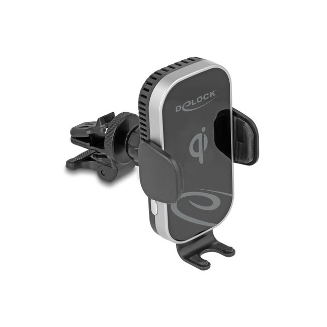 Delock Wireless Car Charger Smartphone Holder with Charging and Cooling Function 15 W – Qi