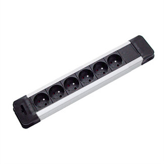 Bachmann BACHMANN Steckdosenleiste Connectus, 6x 2P+T, UTE, 2 m