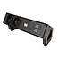 BACHMANN DESK2 2xUTE 1xUSB A/C 22W, GST18 RAL9005, schwarz, 0,2 m