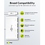 Goobay USB-C hub met 4 poorten - busgevoed - USB3.0 / wit - 0,15 meter
