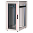 ROLINE 19-inch netwerkkast Pro 22 U, 600x800 BxD Glazen deur grijs