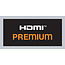 HDMI Keystone module - HDMI Keystone module | HDMI2.0 (4K 60Hz + HDR) | zwart | 0,20 meter