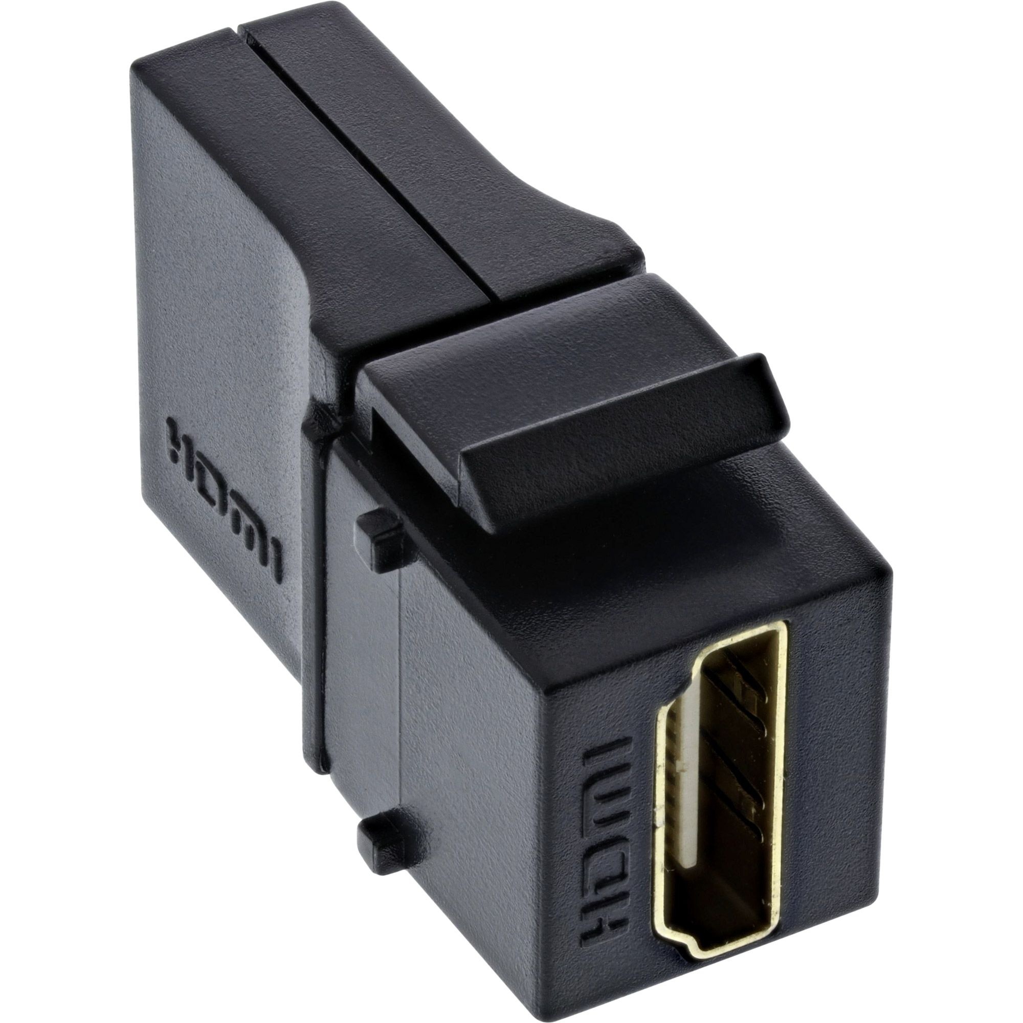 InLine 76202N tussenstuk voor kabels HDMI A female Zwart