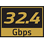 DisplayPort kabel | DP1.4 (8K 60Hz) | CCS aders | zwart | 0,50 meter