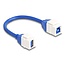 USB-A Keystone module - USB-B Keystone module | USB3.0 5 Gbps | wit | 0,20 meter