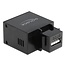 USB-A - terminal block Keystone USB-lader module | 10,5W | zwart