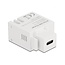 USB-C - terminal block Keystone USB-lader module | 10,5W | wit