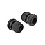 Kabelwartel | PG16 | 10-14 mm | IP68 | zwart | 10 stuks