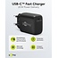 Goobay USB thuislader | 1x USB-C PD | GaN | 20W | zwart