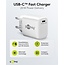 Goobay USB lader | USB-C PD | GaN | 20W | wit