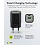Goobay nano USB lader | USB-C PD + USB-A QC | GaN | 20W | zwart