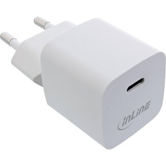 InLine InLine USB thuislader | 1x USB-C PD | GaN | 33W | wit