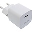 InLine USB thuislader | 1x USB-C PD | GaN | 33W | wit