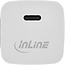 InLine USB thuislader | 1x USB-C PD | GaN | 33W | wit