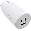 InLine USB thuislader | 2x USB-C PD + 1x USB-A QC4+ | GaN | 65W | compact