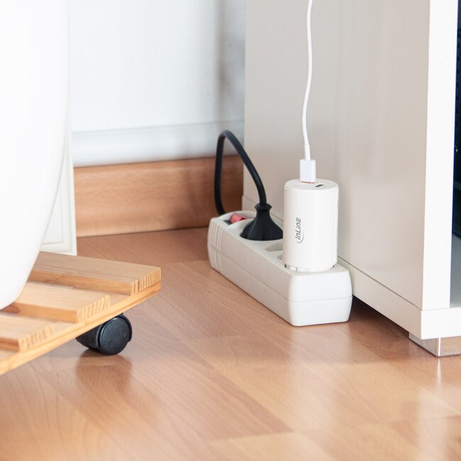 InLine USB thuislader | 2x USB-C PD + 1x USB-A QC4+ | GaN | 65W | compact