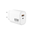 Sinox PRO USB thuislader | USB-C PD + USB-A QC | GaN | 65W