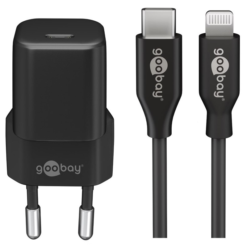 Goobay Lightning/USB-C™ PD Charging Set (30 W) |