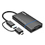 VALUE USB Display Adapter, USB Typ A+C - 2x HDMI