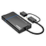VALUE USB Display Adapter, USB Typ A+C - 2x HDMI