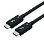 ROLINE Thunderbolt™ 5 kabel, C-C, M/M, 80Gbit/s, 240W, passief, zwart, 0,8 m
