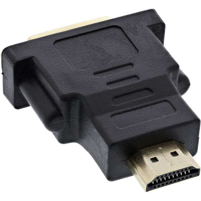 InLine® HDMI-DVI adapter, HDMI male naar DVI female, 4K2K