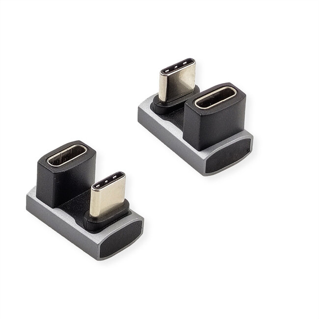 ROLINE USB4 Gen 3x2 Adapter, Aluminium, 360°, zilver