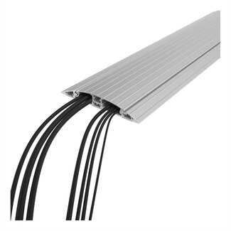 DATAFLEX DATAFLEX Addit kabelgoot, recht 402, zilver, 60 cm