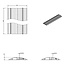 DATAFLEX Addit kabelgoot, recht 402, zilver, 60 cm
