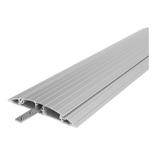 DATAFLEX Addit kabelgoot, recht 402, zilver, 60 cm