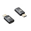 ROLINE USB4 Gen3x2 Adapter, Aluminium, type C, M/F, zilver