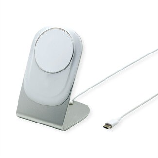 Roline ROLINE Magnet-Induktions-Ladegerät mit Standfuß für Mobilgeräte, 15W