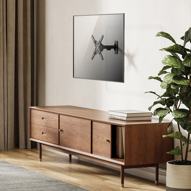 VALUE TV-Wandhalterung, 2 Drehpunkte, 13-43 Zoll, bis 20 kg