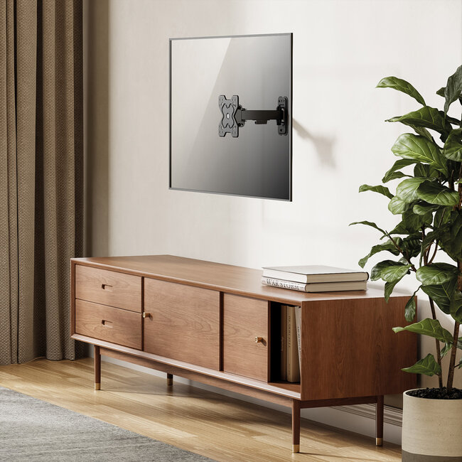 ROLINE TV muurbeugel, 4 draaipunten