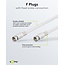 Goobay SAT Antenna Cable (80 dB), Double Shielded 1.5 m