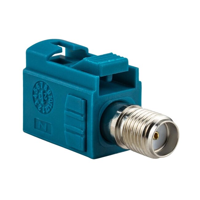 Fakra Z (v) - SMA (v) adapter - 50 Ohm