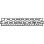 SCHROFF Stekker Type H, EN 60603, DIN 41612, Mannelijk, 15 Contacten, Stiftlengte 3,0 mm