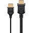 Goobay Slim HDMI™ High Speed Cable with Ethernet 0.5 m