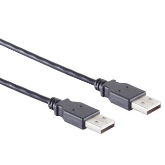 S-Impuls USB-A kabel | USB2.0 | 2,5W | zwart | 1 meter