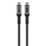 Goobay USB-C kabel | USB4 40 Gbps | PD 240W | 8K 60Hz | nylon | 1,5 meter
