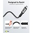 Goobay USB-C kabel | USB4 40 Gbps | PD 240W | 8K 60Hz | nylon | 1,5 meter