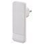 Bachmann CEE 7/7 geaarde stroomstekker | haaks (plat) met hendel | wit