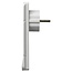 Bachmann CEE 7/7 geaarde stroomstekker | haaks (plat) met hendel | wit