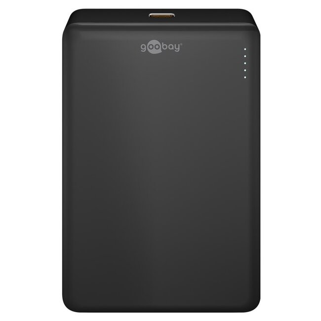 Goobay powerbank | draadloos laden + USB-C PD 20W | Qi + MagSafe | 10.000 mAh