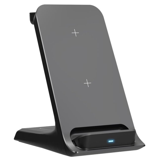 Goobay 3-in-1 draadloze Qi lader | 15W + 5W + 3,5W